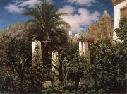 Lord Frederic Leighton Garden of an Inn,Capri china oil painting reproduction